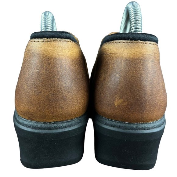 Ariat Safety Clog Steel Toe Golden Brown Slip On Shoes 10002367 Womens Sz 6-11 B - Picture 5 of 9